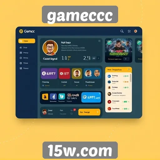 plataforma gameccc atualiza sua interface de usuário