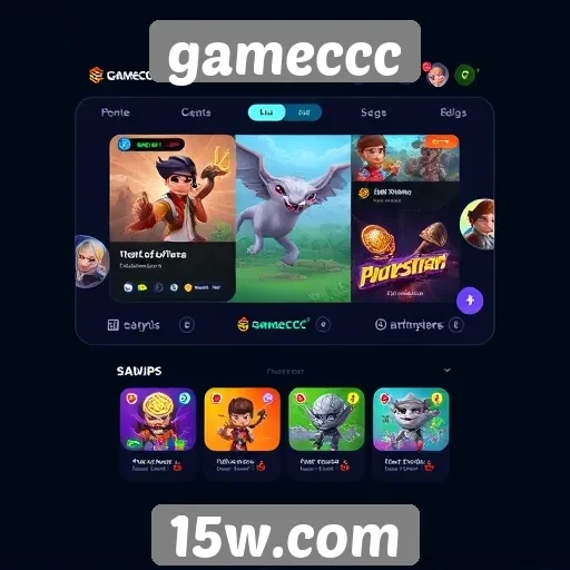 gameccc lança novo design para interface de usuários